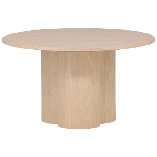 De Rebellenclub Grenaa Salontafel - Ø80 Cm - Licht Eiken -, Huis en Inrichting, Tafels | Bijzettafels, 45 tot 60 cm, 75 cm of meer