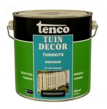 Tenco Tuindecor Dekkend Donkergroen 2,5 liter, Ophalen of Verzenden, Nieuw