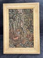 Echtpaar met kind in paradijselijke omgeving - Bali Balinees, Antiek en Kunst