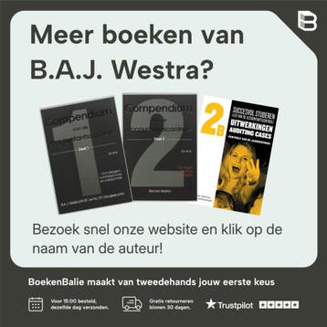 Compendium van de accountantscontrole 3A - B.A.J. Westra, Verzenden, Gelezen, B.A.J. Westra