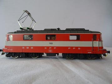 HAG H0 - 211 - Elektrische locomotief (1) - E Lok Re 4/4 II, Nieuw