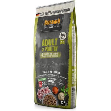 Belcando Adult Graanvrij - Gevogelte - 12,5 kg, Verzenden, Nieuw