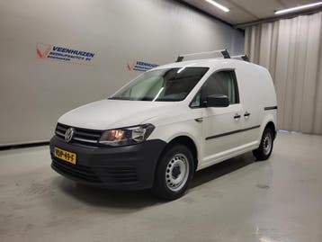 Volkswagen Caddy 2.0TDI Trekhaak Euro 6!, Gebruikt, Euro 6, Volkswagen, Wit