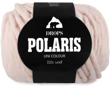 DROPS Polaris Uni Colour - 13 marshmallow - Wol Garen, Hobby en Vrije tijd, Breien en Haken, Ophalen of Verzenden, Nieuw