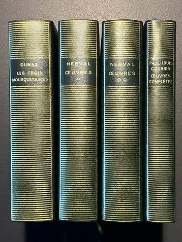 Alexandre Dumas; Paul-Louis Courier; Gérard de Nerval -, Antiek en Kunst