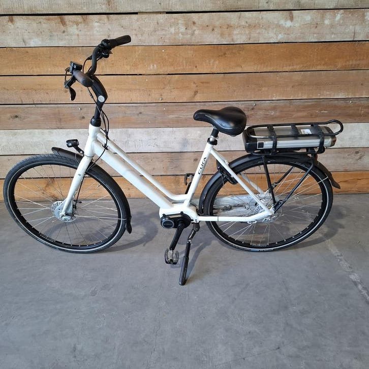 Elektrische fiets, Batavus , Cura, Wit, 2021, Fietsen en Brommers, Elektrische fietsen