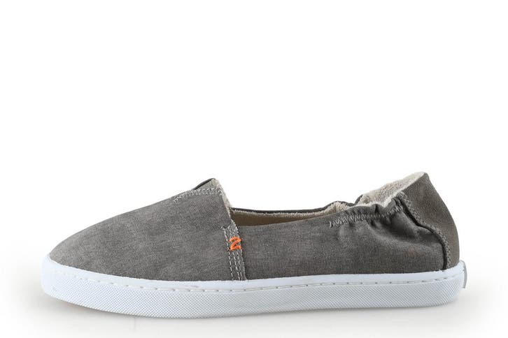 Hub Instappers in maat 36 Grijs, Kleding | Dames, Schoenen, Grijs, Zo goed als nieuw, Instappers, Verzenden