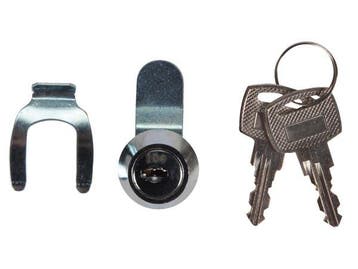 Brievenbus slot - 15mm / 18mm - twee sleutels, Ophalen of Verzenden, Nieuw
