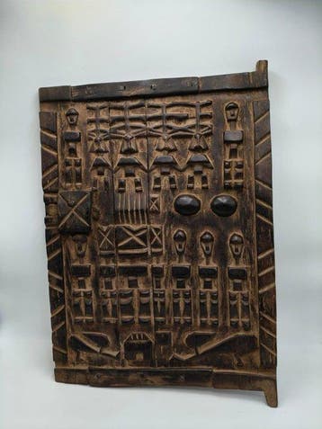 zolderdeur - Dogon - Mali (Zonder minimumprijs)