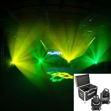 Ayra Vision 180 Beam LED movingshead set inclusief, Verzenden, Nieuw