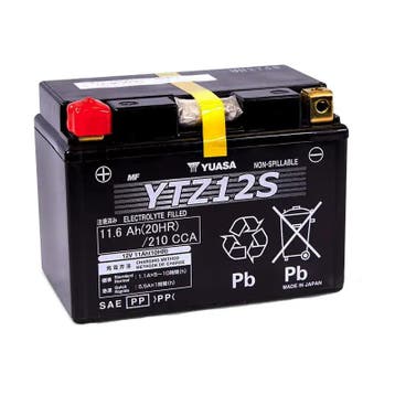 Accu YTZ12S 12v-11Ah (incl. gelpakket) - Yuasa, Ophalen of Verzenden, Nieuw