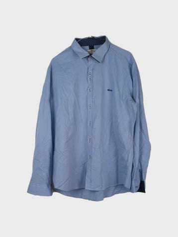 DARIO BELTRAN Casual Shirt Heren maat XL Lichtblauw, Kleding | Heren, Ophalen of Verzenden, Zo goed als nieuw, Blauw, DARIO BELTRAN