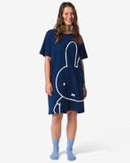 HEMA Nijntje damesnachthemd jersey donkerblauw, Verzenden