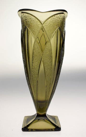 Bohemen - Rudolf Hloušek - Vaas - Glas - Art Deco