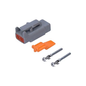 Deutsch-DTM 2-Pins Connector Female, Auto-onderdelen, Ophalen of Verzenden, Nieuw
