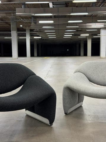 Artifort Groovy Chair by Pierre Paulin (2X) | NIEUWSTAAT, Huis en Inrichting, Fauteuils, Minder dan 75 cm, Stof, Ophalen of Verzenden