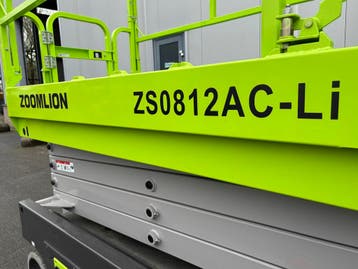 Zoomlion schaarhoogwerker ZS0812AC-Li, Ophalen