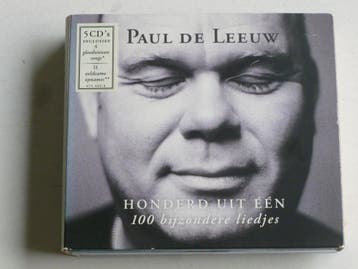Paul de Leeuw - Honderd uit een / 100 bijzondere liedjes (5, Ophalen of Verzenden, Zo goed als nieuw