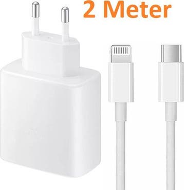 Lightning naar USB-C Oplaadkabel – Geschikt voor iPhone, Ophalen of Verzenden, Nieuw