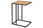 industrieele bijzettafel SLIM LINE 43cm wild eiken zwarte, Ophalen of Verzenden, Nieuw