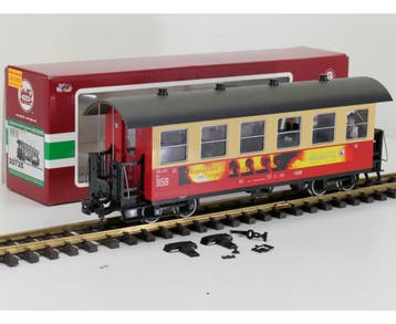 LGB 33735 HSB Glasmanufaktur Personenwagen KB 900-439, In..., Gebruikt, Overige typen, Ophalen of Verzenden, LGB
