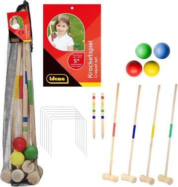 Buitenspel croquet | 2-4 spelers | 34% Korting, Ophalen of Verzenden, Nieuw