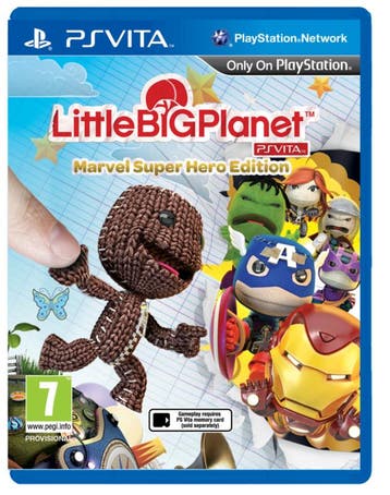 LittleBigPlanet Marvel Super Hero Edition (psvita, Spelcomputers en Games, Ophalen of Verzenden, Zo goed als nieuw