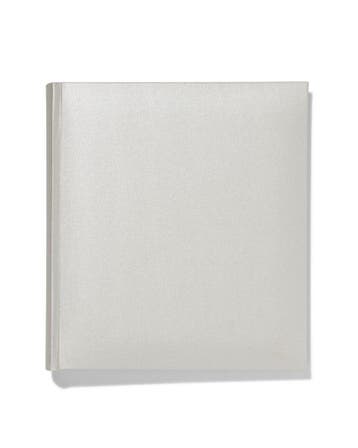 HEMA Fotoboek 32.5x29 linnen zilver, Verzenden, Nieuw
