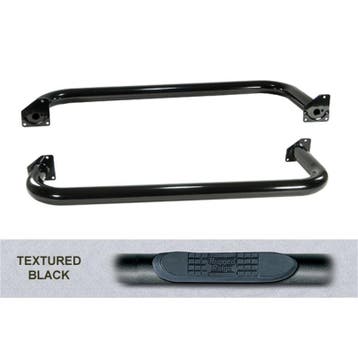 Rugged Ridge 3-In Round Side Step Black 97-06TJ, Ophalen of Verzenden, Nieuw