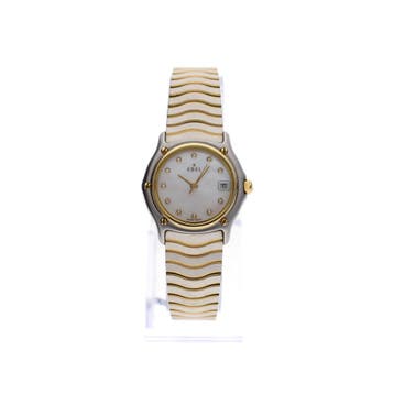 Ebel Sport Classic E1087121; Goud/Stalen Dames Horloge me..., Overige merken, Staal, Polshorloge, Ophalen of Verzenden