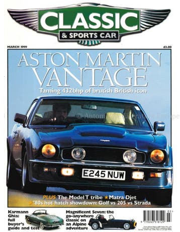 1999 CLASSIC AND SPORTSCAR MAGAZINE (03) MAART ENGELS, Nieuw, Author