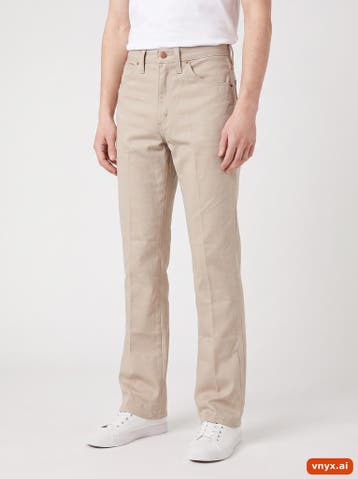 Wrangler Jeans Heren maat WW28 / L34 Beige Vintage, Ophalen of Verzenden, Nieuw
