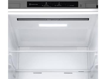 LG GBBS322BPY - Koel-vriescombinatie - 375L- RVS, Verzenden, Zo goed als nieuw