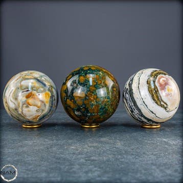 Ocean Jasper Jasper Kugelset Krachtige drie-delige set met