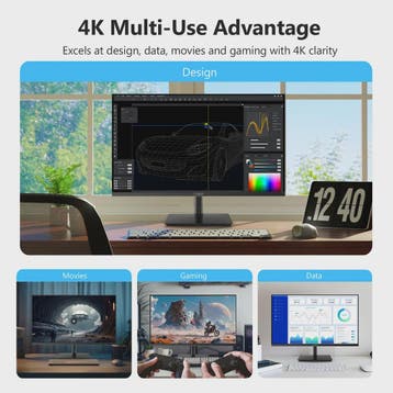 Z-EDGE 27" 4K UHD Monitor (3840x2160) IPS, 60Hz, 100% sRGB,, Verzenden, Nieuw