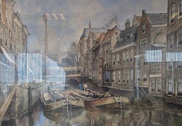 H.A.C Paradies (1883-1966) - Spui