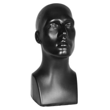 Plastic collection hoofd heer zwart 1510A-04