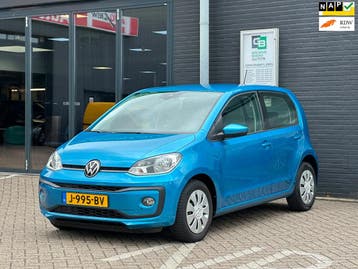 Volkswagen up! | Zakelijke Lease v.a. €177.45 pm, Automaat, Stof, Gebruikt, Blauw