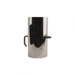 Enkelwandig rookkanaal 125mm 250mm pijp met klep, Ophalen of Verzenden, Nieuw