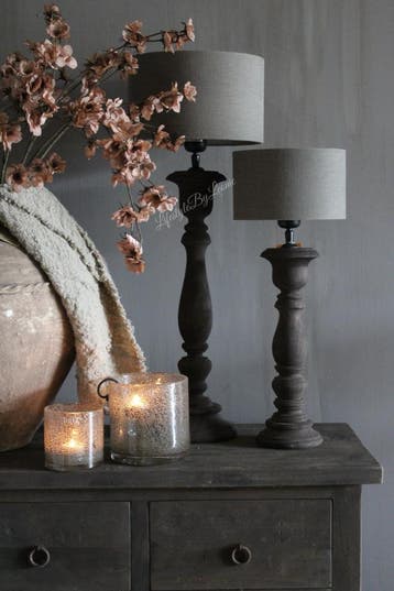 Hoge smalle lampvoet Umber 45 cm, Ophalen of Verzenden, Nieuw