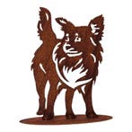 Tuin decoratie beeld Valentino de Chihuahua H27 x B17.5cm, Verzenden, Nieuw