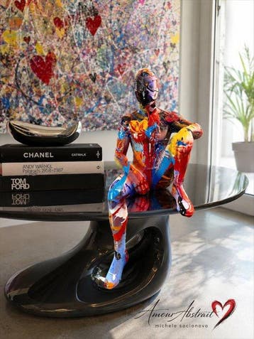 michele socionovo - Spiderman Amour Abstrait