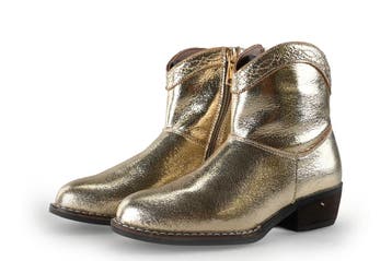 Milo &amp; Mila Cowboy laarzen Meisjes in maat 31 Goud, Verzenden, Jongen of Meisje, Zo goed als nieuw, Milo &amp; Mila