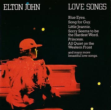 cd - Elton John - Love Songs, Verzenden, Zo goed als nieuw