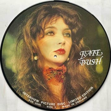 Kate Bush - Limited Edition Interview Picture Disc (LP 1987), Ophalen of Verzenden, Gebruikt