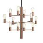 Herstal - Herstal Group - Plafondlamp - Manola 12 Rose Gold