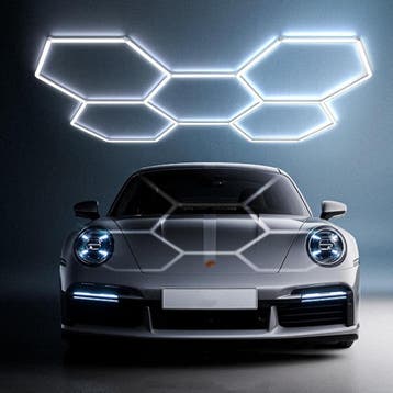 Werkplaats LED Hexagon Systeem | 48% Korting - Deal, Ophalen of Verzenden, Nieuw, Kunststof