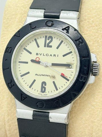 Bvlgari - Bulgari Diagono Aluminium Automatic - Ref: AL 38 A, Nieuw