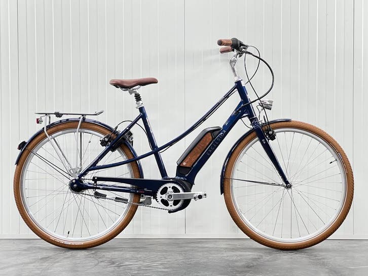 Excelsior Vintage E HMB Retro D53cm VAN €2549 VOOR €1599!, Fietsen en Brommers, Elektrische fietsen, 51 tot 55 cm, 50 km per accu of meer