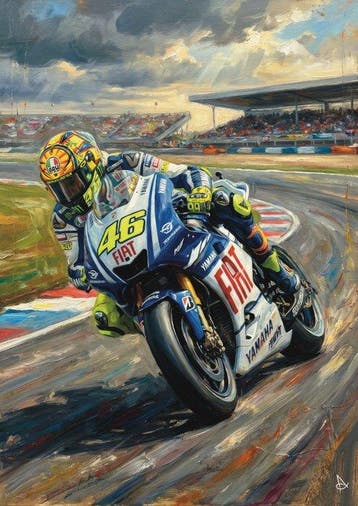 ANDSAL - Valentino Rossi Yamaha 2009 Champion MotoGP Special, Nieuw